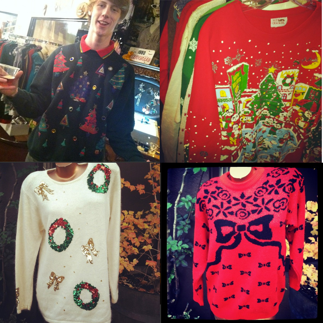 christmas ugliness in store now!